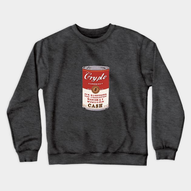 Bitcoin Campbell's Soup Crewneck Sweatshirt by phneep